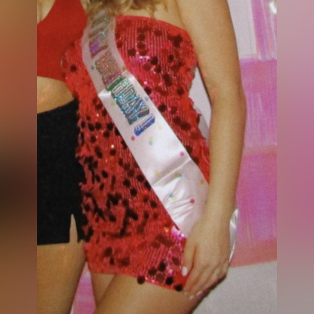 Pink Sparkle Dress
